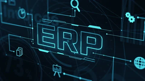 ERP software concept Stock Footage 232679109