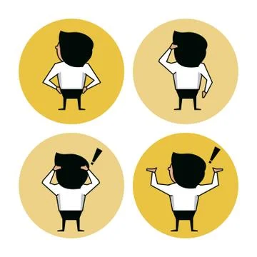 Error 401 icons vector illustration Stock Illustration