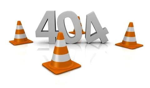 Error 404 concept Stock Illustration