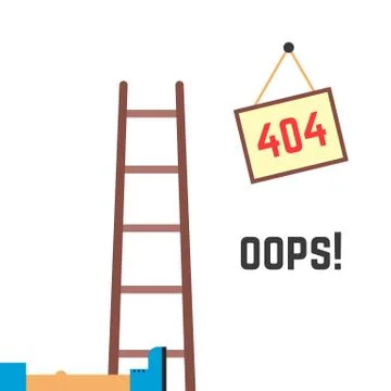 Error 404 funny image Stock-Illustration