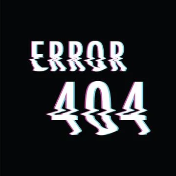 Error 404 Stock Illustration