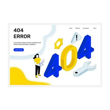 Error 404 Stock Illustration