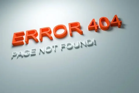 Error 404 An image of an Error 404 - Page not found! Copyright: xZoonar.co... Stock-Fotos