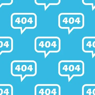 Error 404 message pattern Stock Illustration