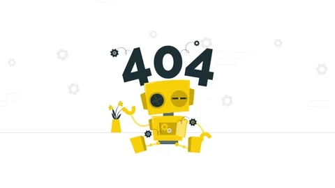 Error 404 not found page Stock Footage 258281826