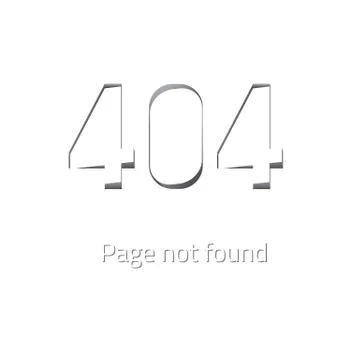 Error 404 page not found. Stock Illustration