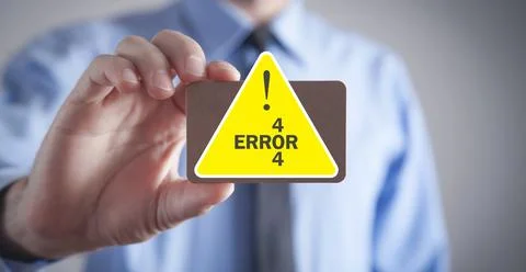 Error 404. Page not found. Internet Stock Photos