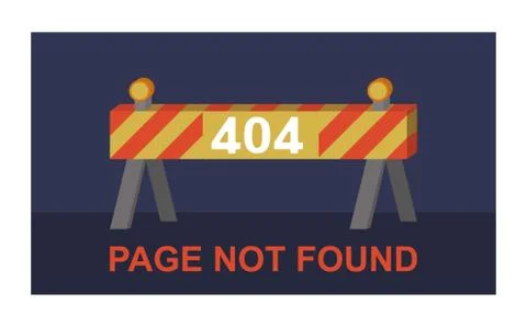 Error 404 page vector internet problem or web warning message webpage not found 스톡 일러스트