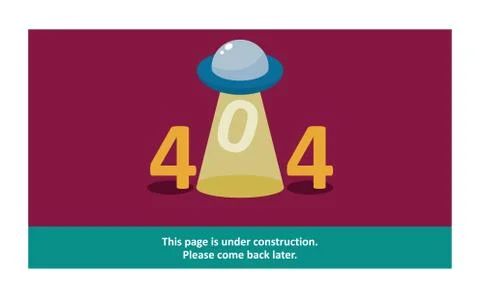 Error 404 page vector internet problem or web warning message webpage not found Stock Illustration