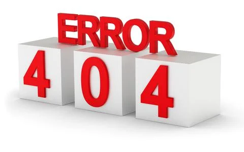 Error 404 - www web page not found Stock-Illustration