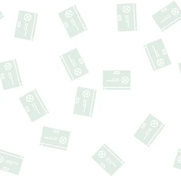 Error application window glyph seamless pattern イラスト素材