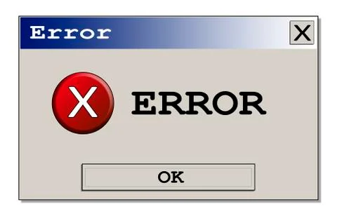 Error box full unknown イラスト素材