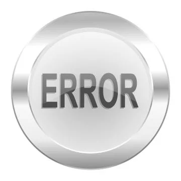 Error chrome web icon isolated. Illustrazione stock