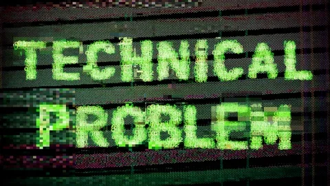 Error computer numbers data software technical problem Stock Footage 121763250