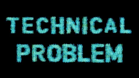 Error computer numbers data software technical problem Stock Footage 121763334