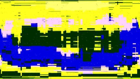 Error concept of no signal TV Stockillustratie