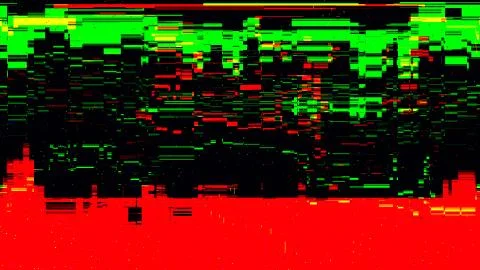 Error concept of no signal TV Stock Illustration