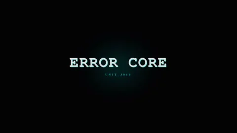 Error Core Glitch Effect - Digital Data Corruption Screen Stock Footage 331568484