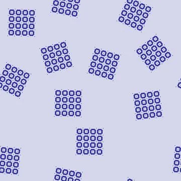 Error correction quantum computer glyph vector seamless pattern Stock Illustration