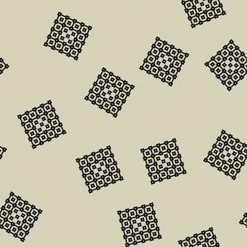 Error correction quantum computer line seamless pattern Stock Illustration