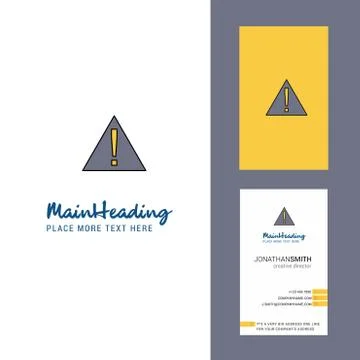Error Creative Logo and business card. vertical Design Vector Stock Illustration