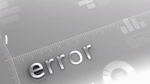 Error decreasing chart, statistic and data Stock Footage 61364853