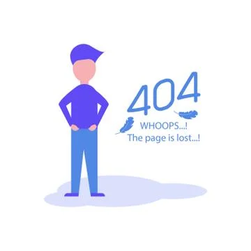 Error flat color icon Stock Illustration