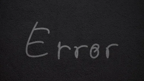 Error Stock Footage 77324271