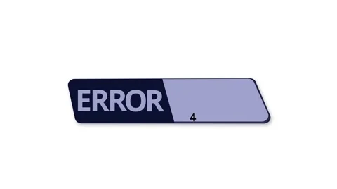 Error Stock Footage 307481820