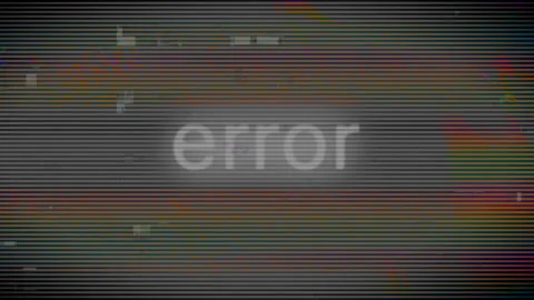 Error Glitch Flickering Screen Digital Abstract Background Stock Footage 118870958