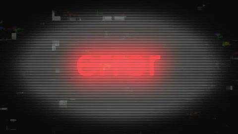 Error Glitch Flickering Screen Digital Abstract Background Stock Footage 123082757