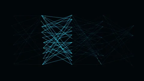 Error Gradients Flow Backward Through Network Layers Stock-Footage 344511271
