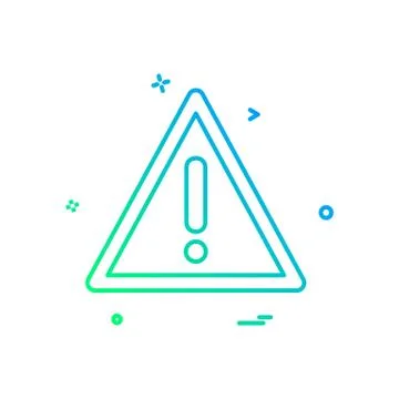 Error icon design vector Stock Illustration