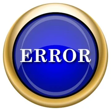 Error icon Stock-Illustration