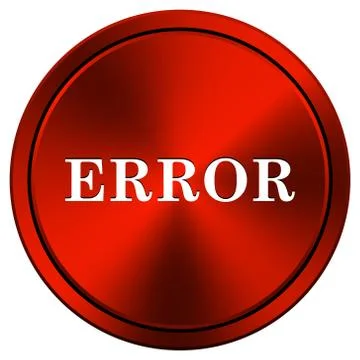 Error icon Illustrazione stock