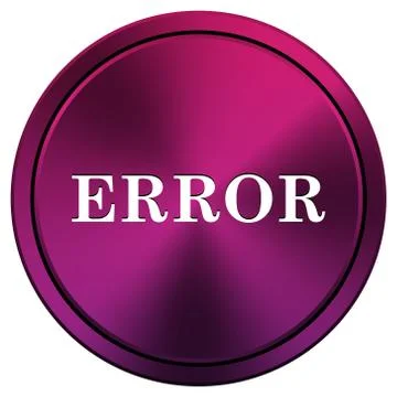 Error icon Stock Illustration