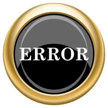 Error icon Stock-Illustration