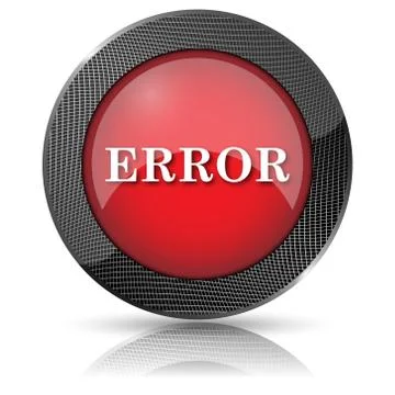 Error icon Stock-Illustration