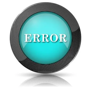 Error icon Stock-Illustration