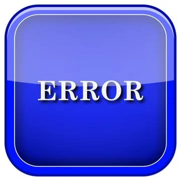 Error icon Stock Illustration