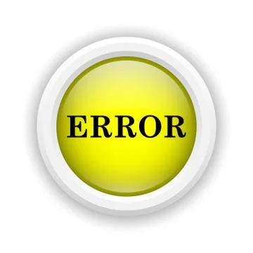 Error icon Stock-Illustration