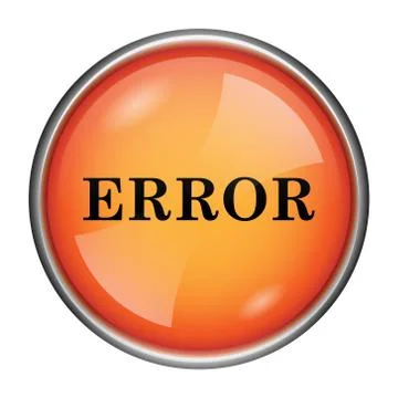 Error icon Stock Illustration