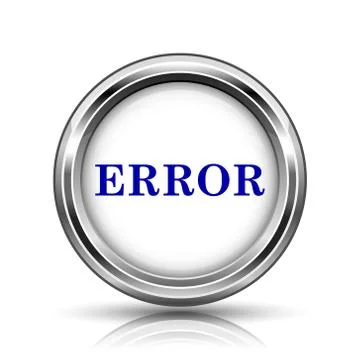 Error icon Stock-Illustration