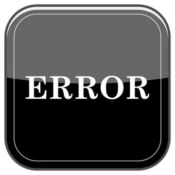 Error icon Stock-Illustration