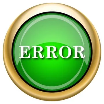 Error icon Stock-Illustration