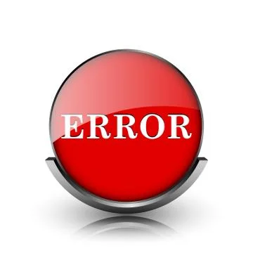 Error icon Stock-Illustration