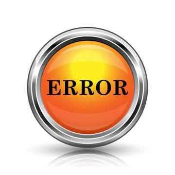 Error icon Stock-Illustration