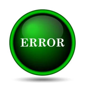 Error icon Stock-Illustration