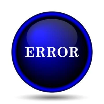 Error icon Stock-Illustration