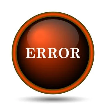 Error icon Stock-Illustration
